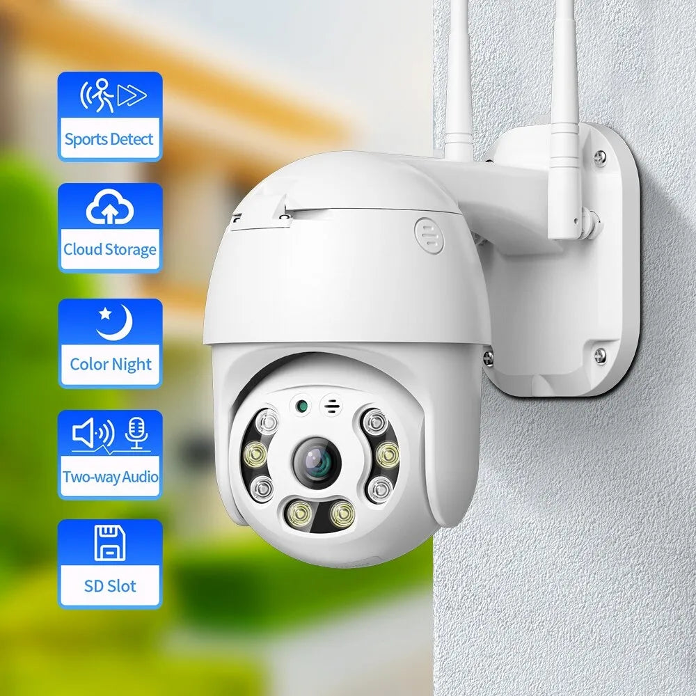Wifi Camera 2mp HD 1080p Wireless V380 WaterProof CCTV