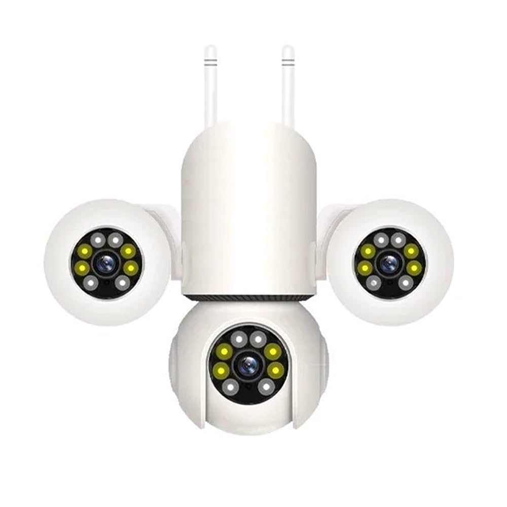 Real Tripple Lens Wifi Camera (All Lens Rotateable)