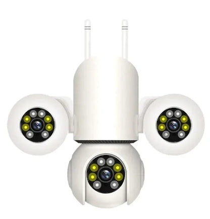 Real Tripple Lens Wifi Camera (All Lens Rotateable)