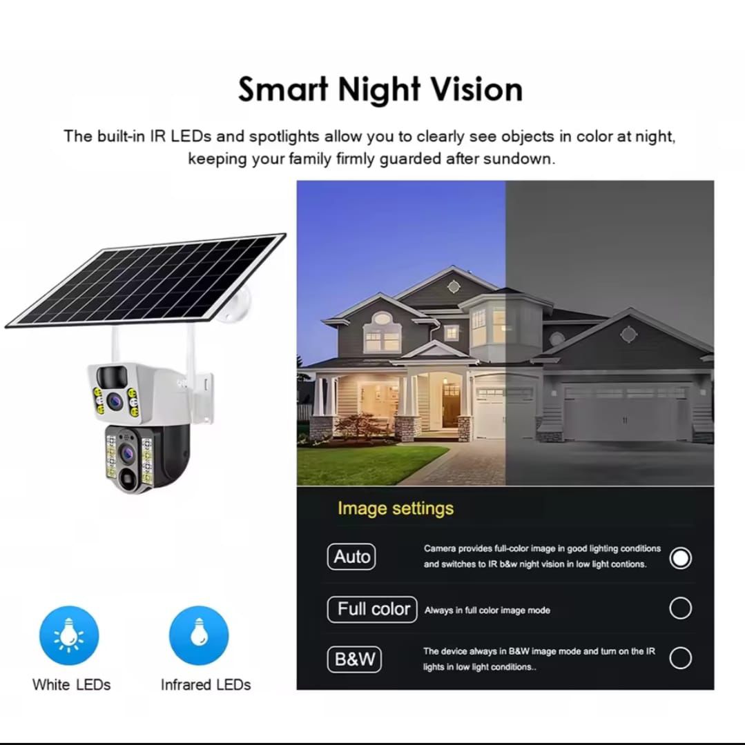 WIFI OUTDOOR SOLAR CHARGER SMART CAMERA