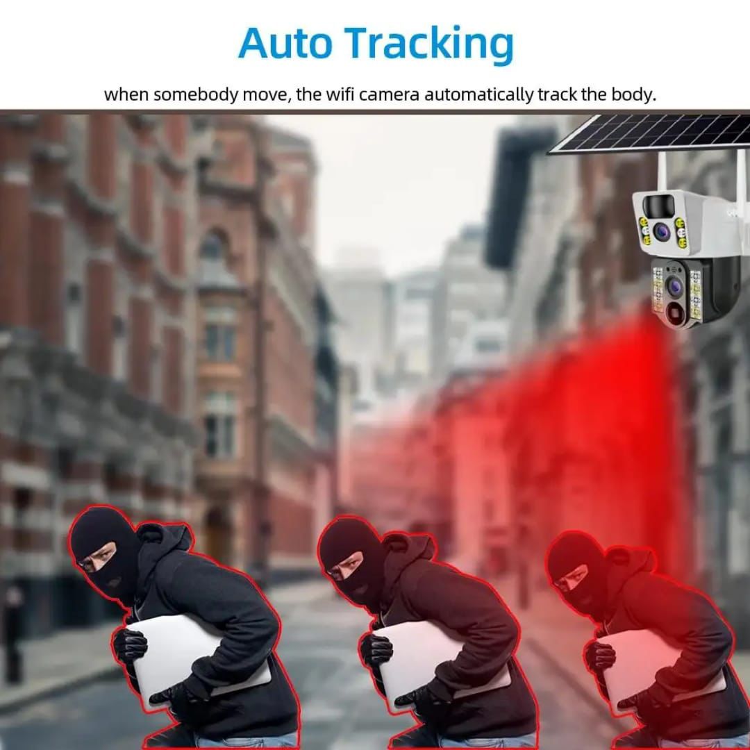 WIFI OUTDOOR SOLAR CHARGER SMART CAMERA