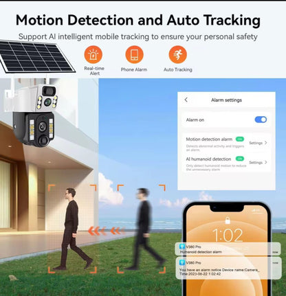 WIFI OUTDOOR SOLAR CHARGER SMART CAMERA