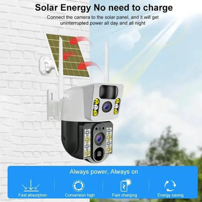 WIFI OUTDOOR SOLAR CHARGER SMART CAMERA