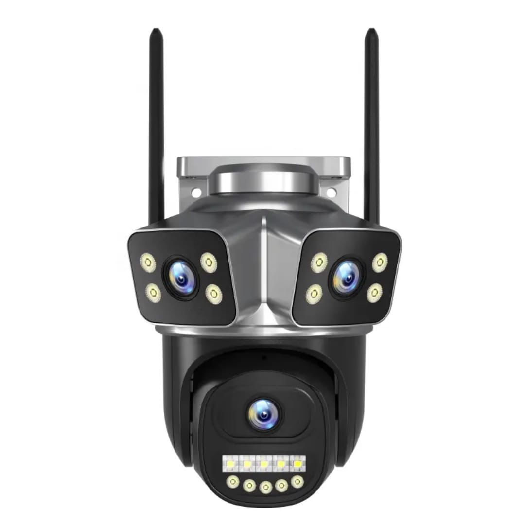 Real 3 lines 12MP PTZ wifi Smart Camera/Night vision/Human tracking