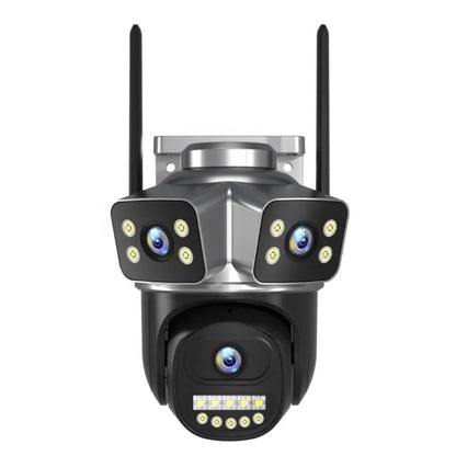 Real 3 lines 12MP PTZ wifi Smart Camera/Night vision/Human tracking