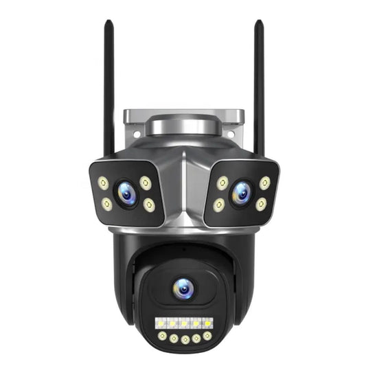 Real 3 lines 12MP PTZ wifi Smart Camera/Night vision/Human tracking