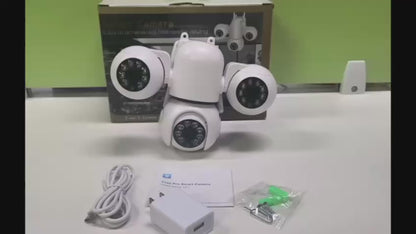Real Tripple Lens Wifi Camera (All Lens Rotateable)